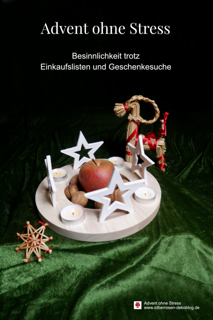 Advent ohne Stress. Dauer-Adventskranz ist immer wieder schön.